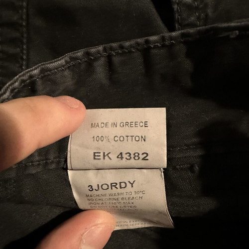 Edward Jeans black cargo bermuda shorts used, size S
