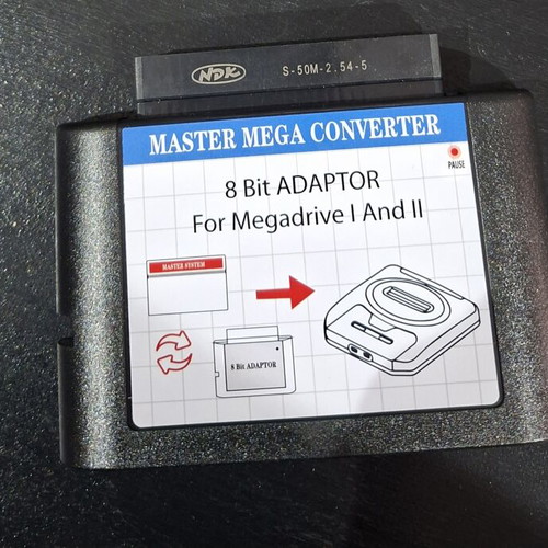 Adapter 8 bit for Sega Mega Drive new