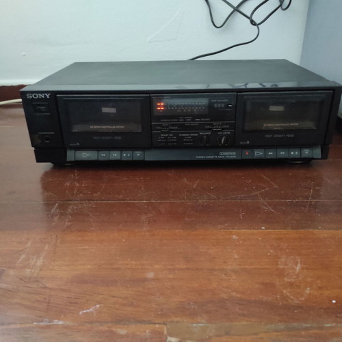 Κασετόφωνο διπλό Stereo Sony TC - W170 μεταχειρισμένο, χρειάζεται service στους ιμάντες
