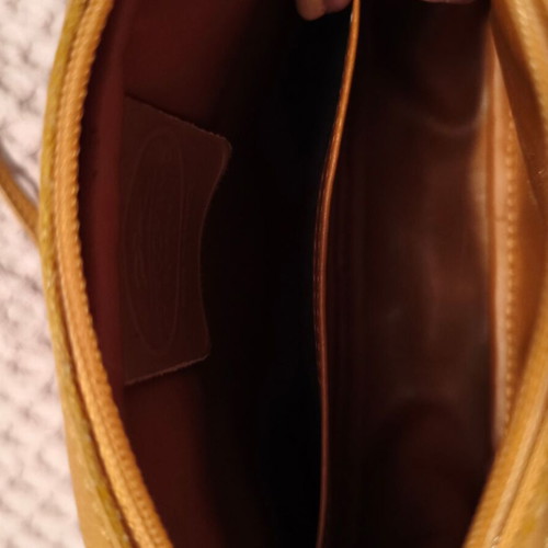 Longchamp crossbody bag like new, beige leather