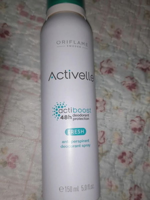 Deodorant spray new