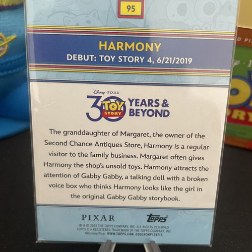 Disney Topps Now Toy Story 30th Anniversary Harmony Card /25 Pixar