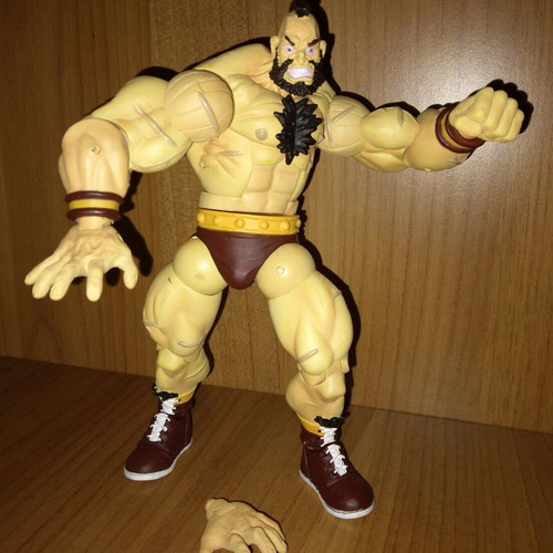 SOTA 2008 Street Fighter Revolution series 1 figure Zangief like new