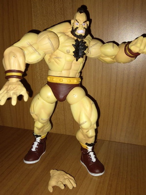 SOTA 2008 Street Fighter Revolution series 1 φιγούρα Zangief σαν καινούργιο