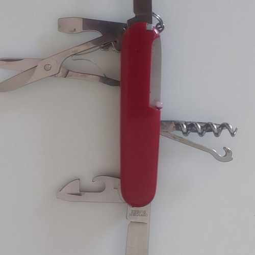 Victorinox Climber multitool used, minor blade marks