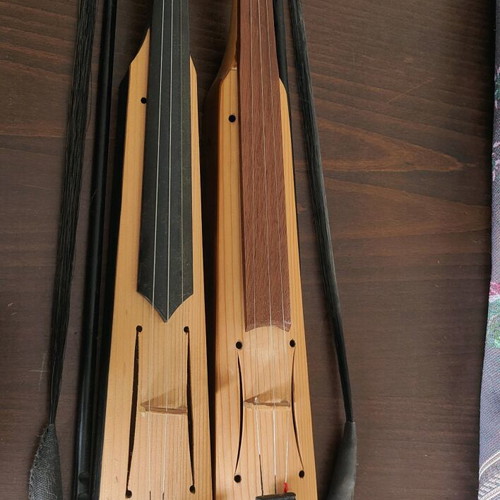 Pontian lyres like new, 2 handmade with kapán bows