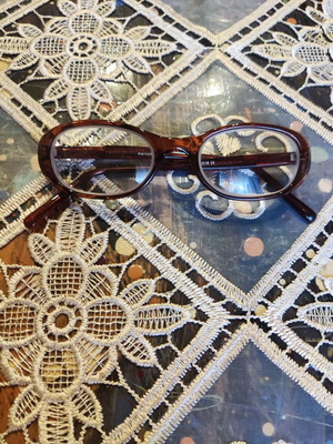 Marconi 712 eyeglasses used, brown