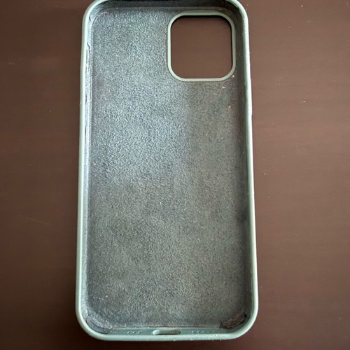 iPhone 12 Pro silicone case turquoise like new
