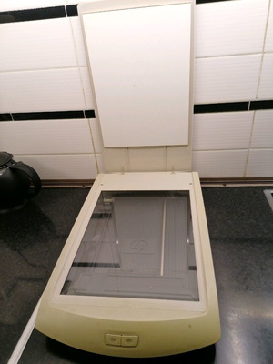 HP Scanjet 2200c used with accessories