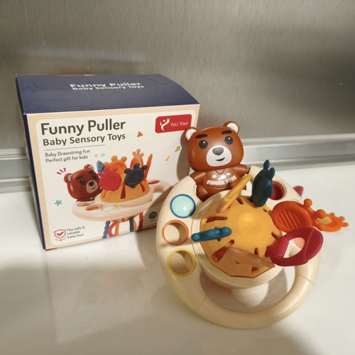 Funny Puller Baby Sensory Toy by YaLi Toys, silicone