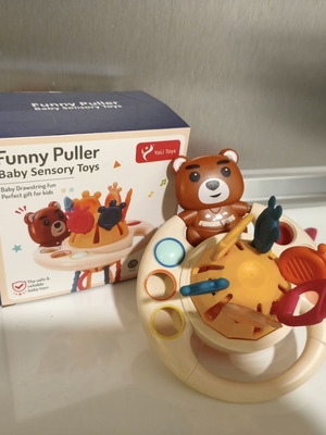Funny Puller Baby Sensory Toy by YaLi Toys, silicone