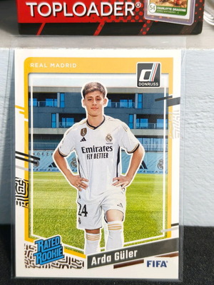 Panini Donruss Soccer Card Arda Guler Rated Rookie 2023-24 new