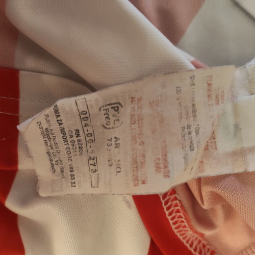 Olympiacos Puma 9+1 Jersey 2006-07 used, collectible historic piece