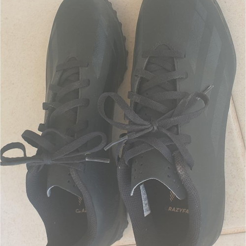 Adidas X Crazyfast.4 TF football shoes like new, size 39.5, core black