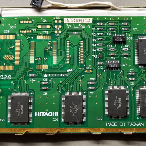 Hitachi LMG7410PLFC-A LCD screens 5.1" new old stock, set of 2