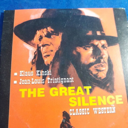 The Great Silence DVD like new, adventure with subtitles
