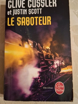 Le Saboteur βιβλίο σαν καινούργιο, Clive Cussler και Justin Scott
