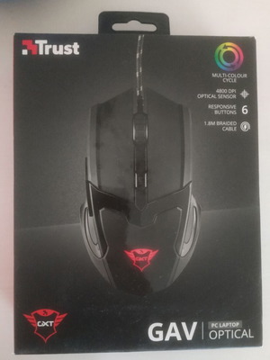 Trust gaming mouse wired new