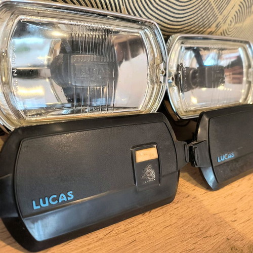 Lucas LR8 fog lights used, original pair