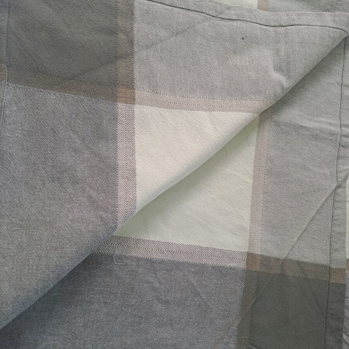 Tablecloth cotton in green shades like new 186×144 cm