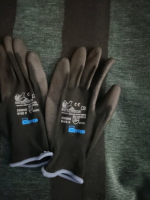 Work protection gloves set new