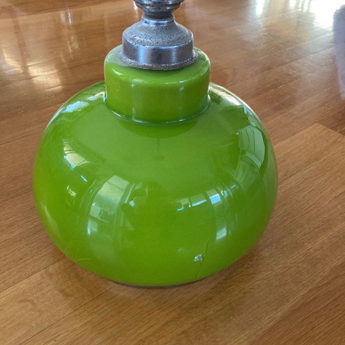 Vintage lamp used with small crack