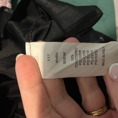 Attrattivo pleated black skirt like new