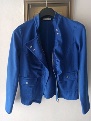 Blue jacket used, size S/M