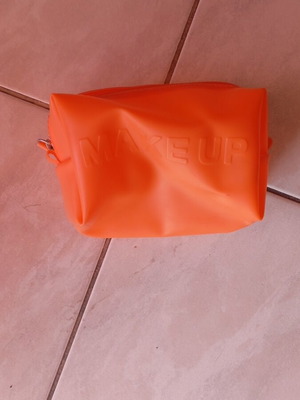 Nike cosmetic bag new, orange summer