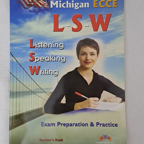 Michigan ECCE L-S-W Exam Preparation & Practice book new