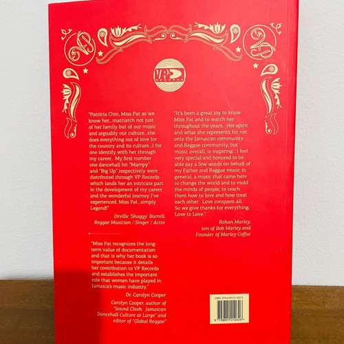 My Reggae Music Journey by Miss Pat, new English edition