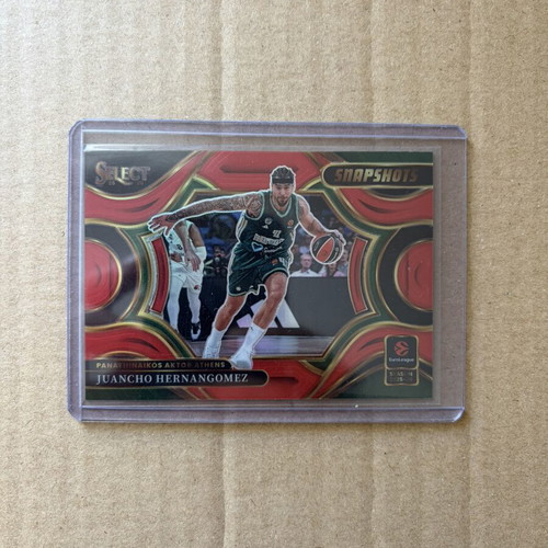 Panini EuroLeague Select Juancho Hernangomez Snapshots card like new Panathinaikos