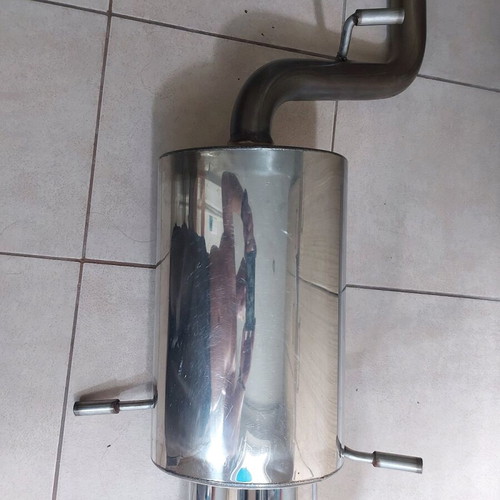 Subaru Impreza inox exhaust muffler like new