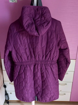 Regatta kids jacket purple like new for ages 10-12