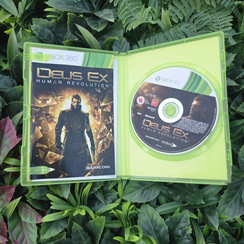 Deus Ex Human Revolution Xbox 360 game used, good condition