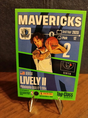 Top Class NBA 2024 αυτόγραφο Dereck Lively TC 70 σαν καινούργιο