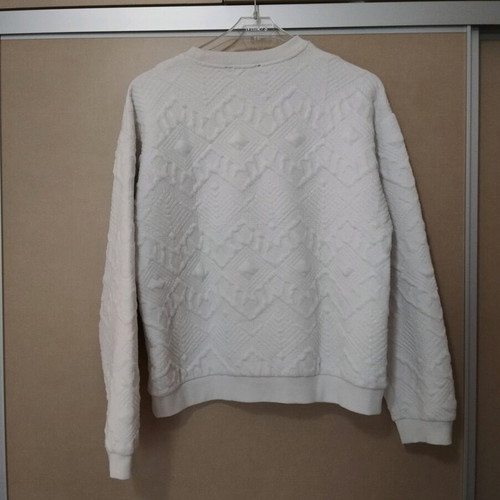 Zara white sweatshirt used style sweater