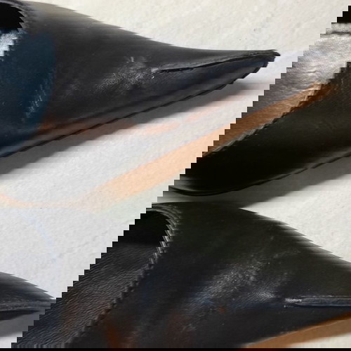 Γόβες Artepiedi μεταχειρισμένες, μαύρες με ασημένια μεταλλικά στοιχεία