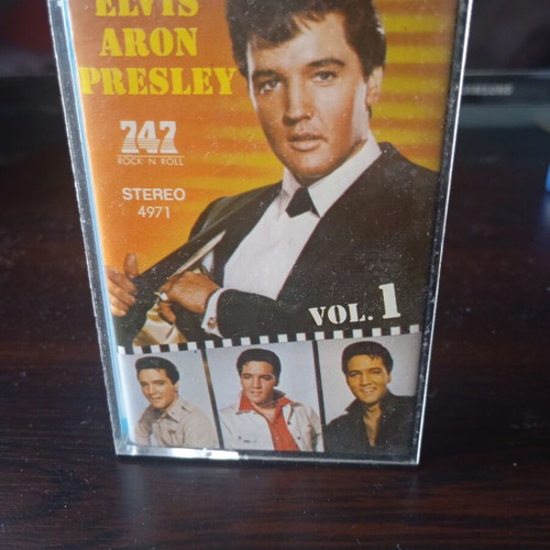 Elvis Aron Presley Vol. 1 cassette tape, 747 Rock 'N' Roll Saudi Arabia 1980