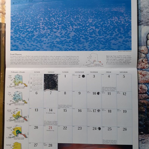 Alaska Weather Calendar 2011 used, hardcover
