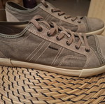 Geox Respira casual ανδρικά sneakers, σουέτ και ύφασμα, νούμερο 43, χακί