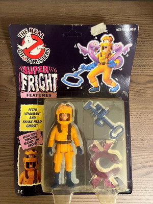 Ghostbusters καρτέλα μεταχειρισμένη Kenner δεκαετίας 80