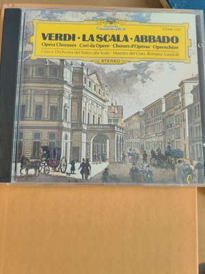 Verdi La Scala Abbado Opera Choruses CD