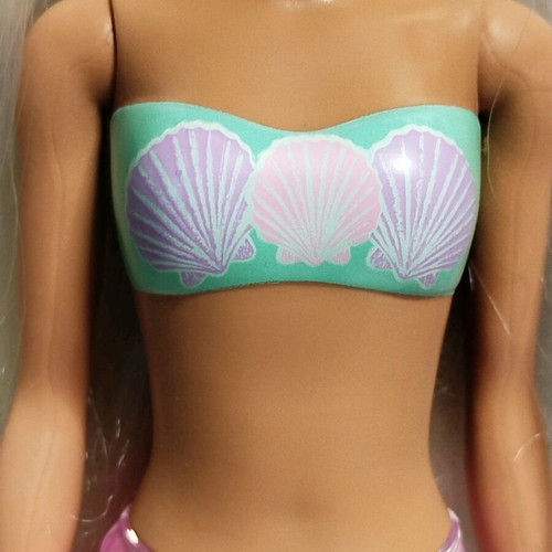 Barbie Colour Reveal Mermaids like new, two incomplete dolls