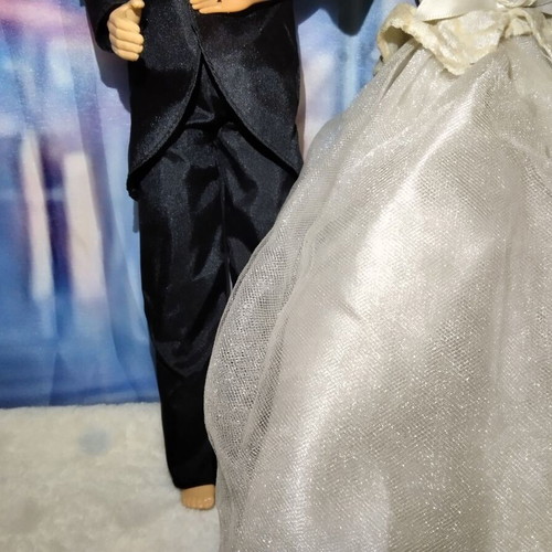 Wedding Day Barbie (1997) and Classic Groom Wedding Day Ken (1997) dolls