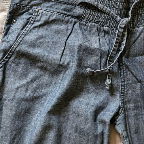 Boho denim pants Stradivarius like new, size M