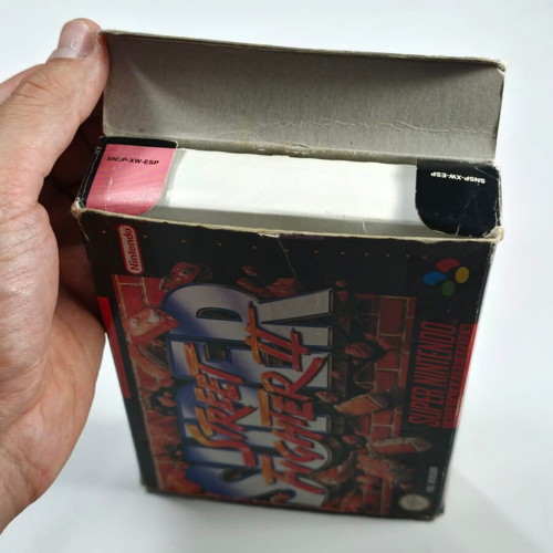 Street Fighter II Super Nintendo SNES PAL μεταχειρισμένο με ελληνικό εγχειρίδιο