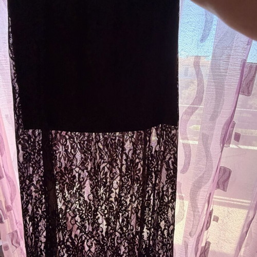 Lace skirt size S new, brown