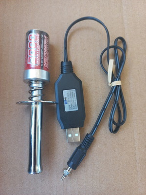 Μπουζοπιπα Robitronic 2000 mAh με φορτιστή USB καινούργιο
