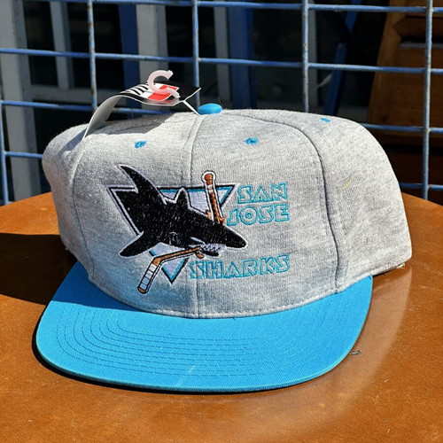 San Jose Sharks NHL Snapback cap, size 58